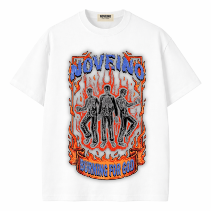 Noveino Burning for God white
